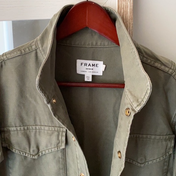 Frame denim military romper - Picture 4 of 5